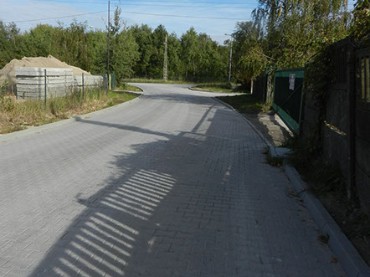 Drogi dojazdowe hala Luvena Luboń